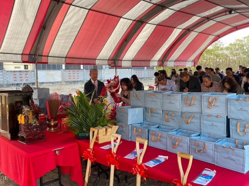 《宇荃至美》新建工程開工動土儀式